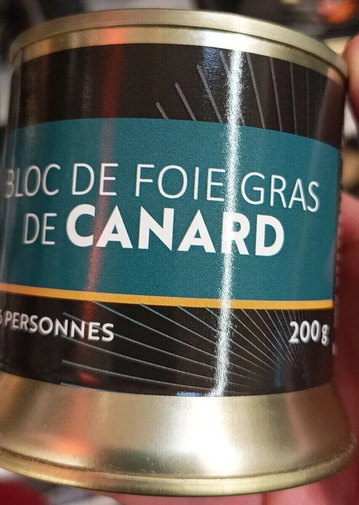 Bloc de foie gras de canard