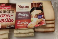 Plateau raclette sans croute