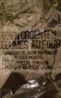 Mélange de légumes coupés