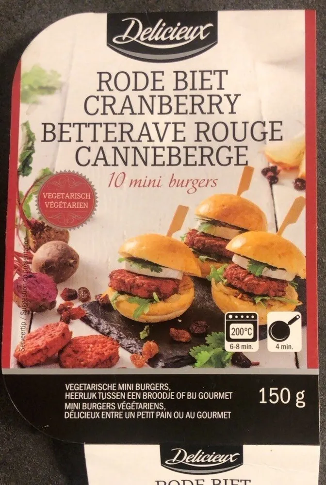 Betterave rouge canneberge