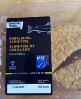 Cod fish schnitzel