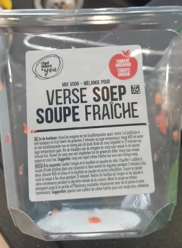 Soupe fraîche