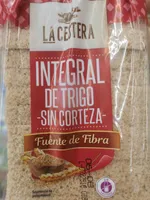 Pan integral de trigo sin corteza
