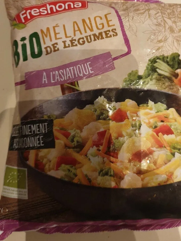 Melange de légumes à l asiatique