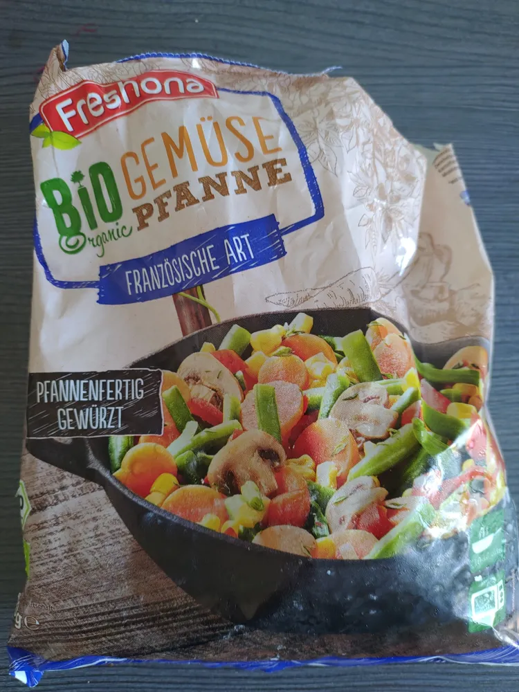 Bio Gemüse Pfanne Französische Art