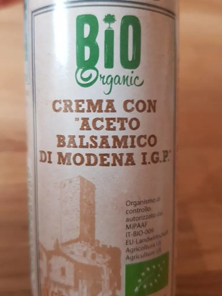 Crema con aceto balsamico