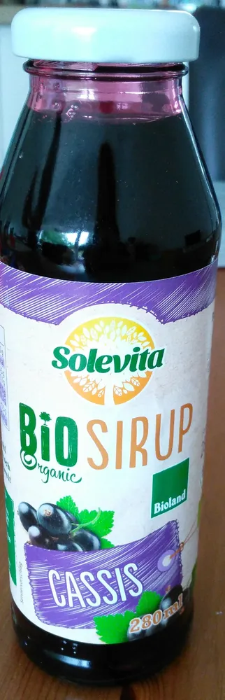 Bio Cassis Sirup