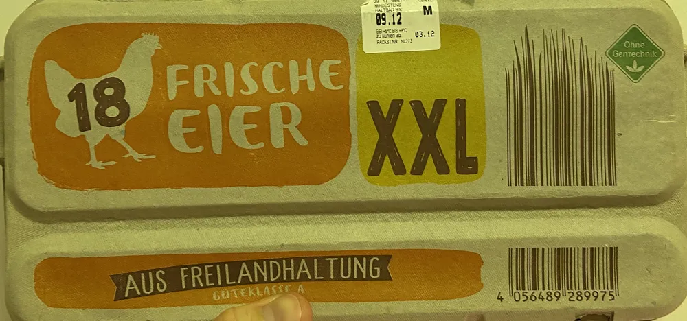 Frische Eier aus Freilandhaltung