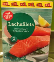 Lachsfilets Ohne Haut, Tiefgefroren