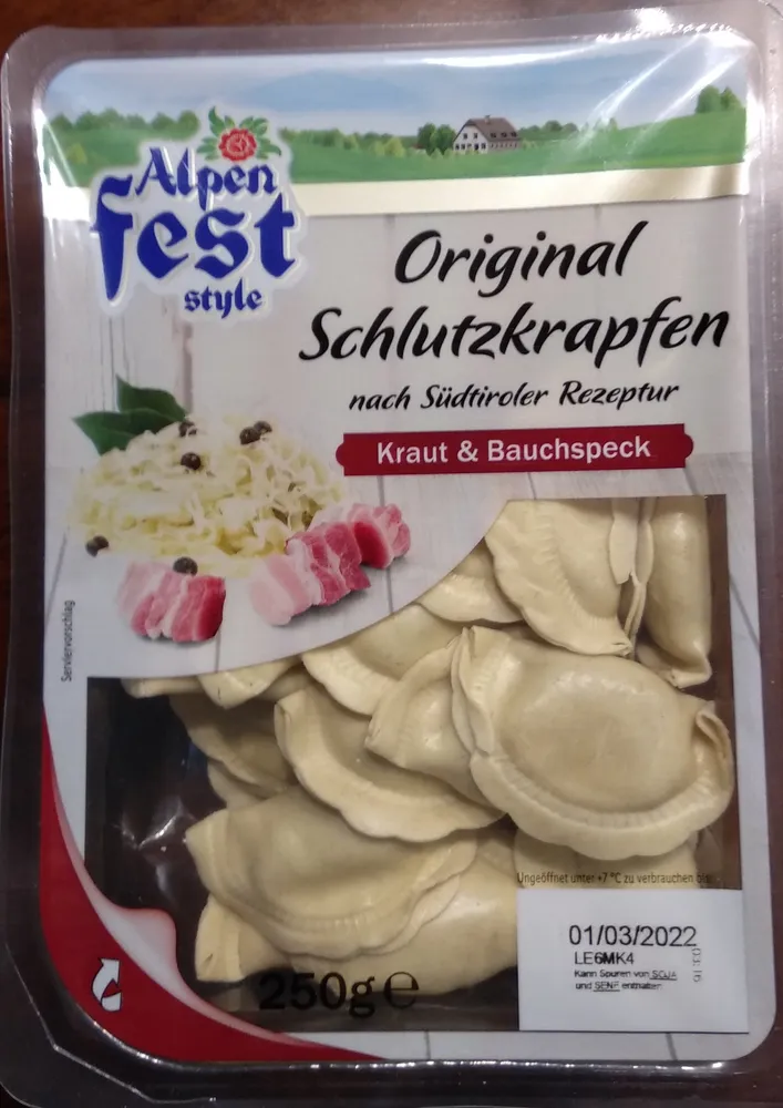 Original schlutzkrapfen