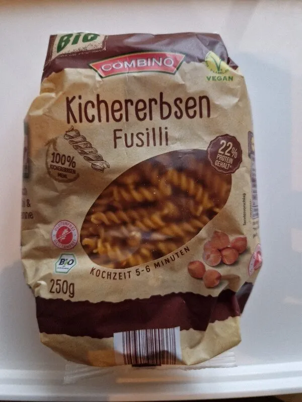 Chickpea fusilli