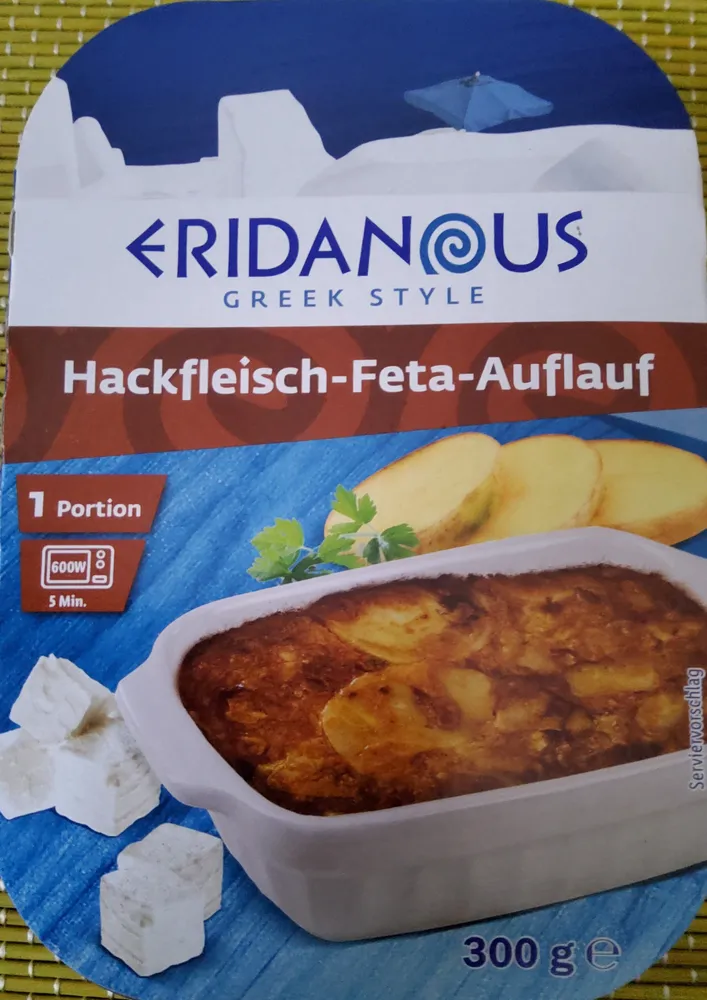 Hackfleisch-Feta-Auflauf