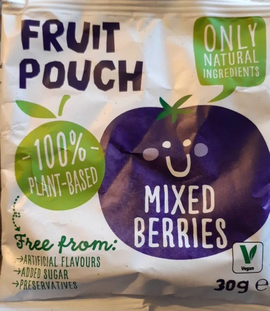Fruit pouch berries