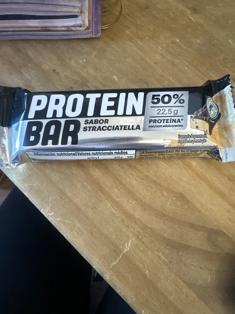 Protein bar stracciatella