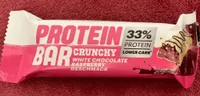 Prprotein bar crunchy white chocolate raspberry otein Bar crunchy White chocolate Raspberry