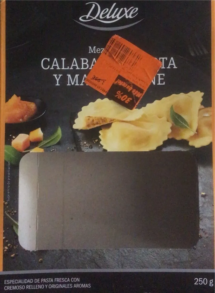 Mezzelune Calabaza, Ricota y Mascarpone