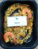Pealla mit Miesmuscheln und Garnelen