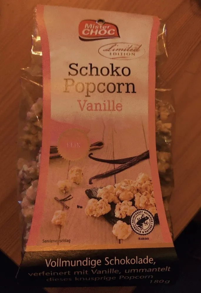 Schoko Popcorn Vanille