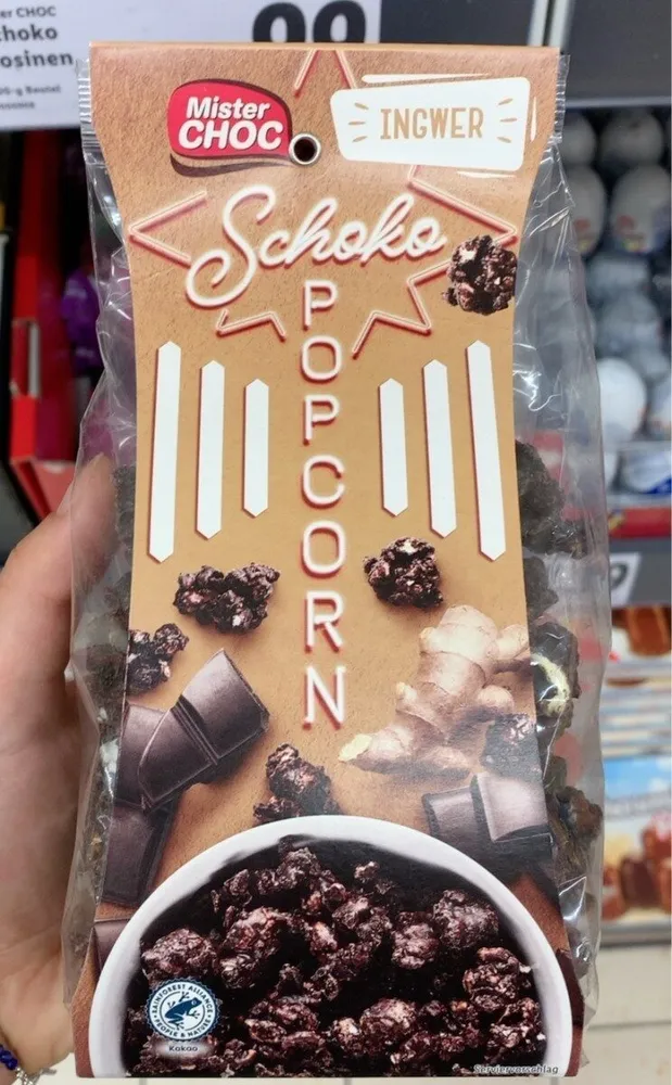 Schoko popcorn ingwer