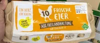 Eier aus Freilandhaltung