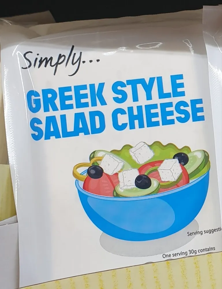 Greek Style Salad Cheese