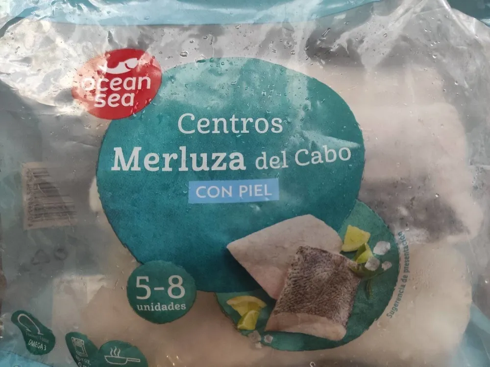 Centros Merluza del Cabo con piel