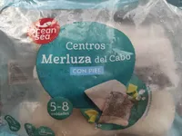 Centros Merluza del Cabo con piel