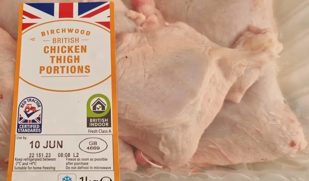 chicken thigh portions