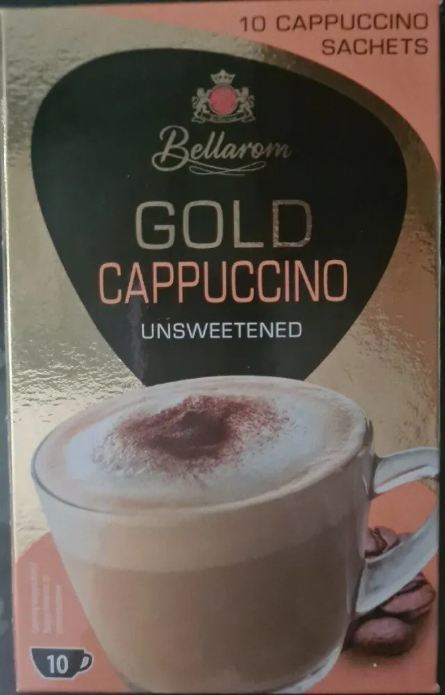 bellarom gold unsweetened cappuccino