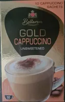 bellarom gold unsweetened cappuccino