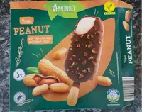Vegan Peanut with dark chocolate and peanut pieces