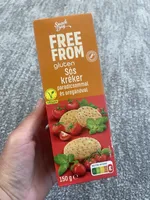 Gluten Free Sós kréker paradicsommal és oregánóval
