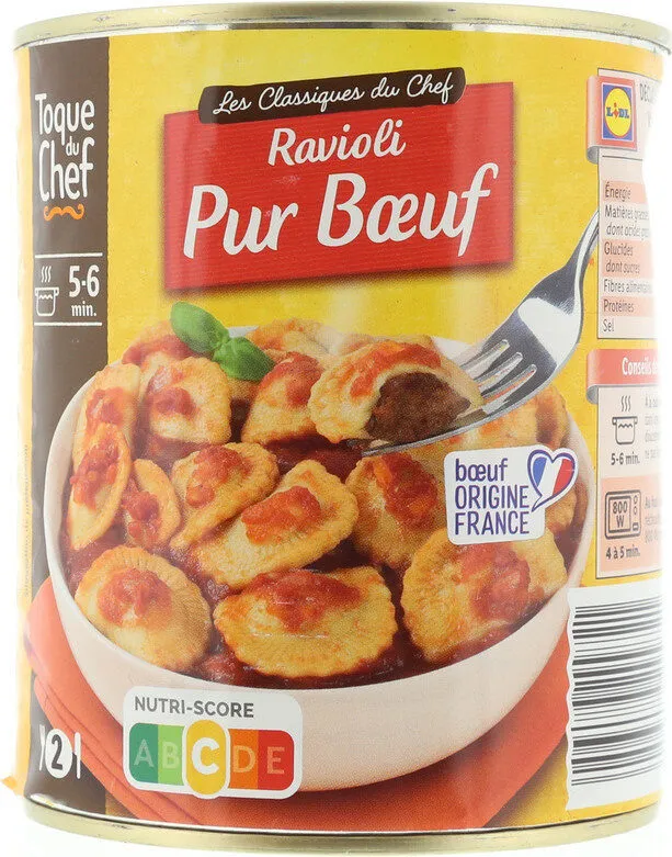 Ravioli pur bœuf