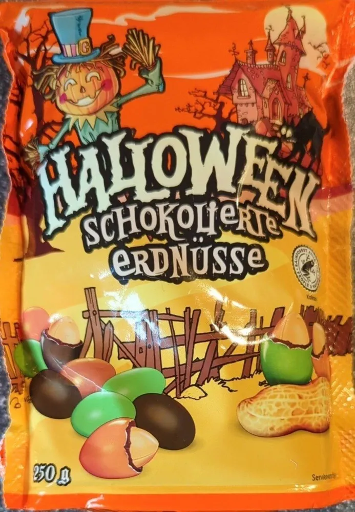 Schokolierte Erdnüsse