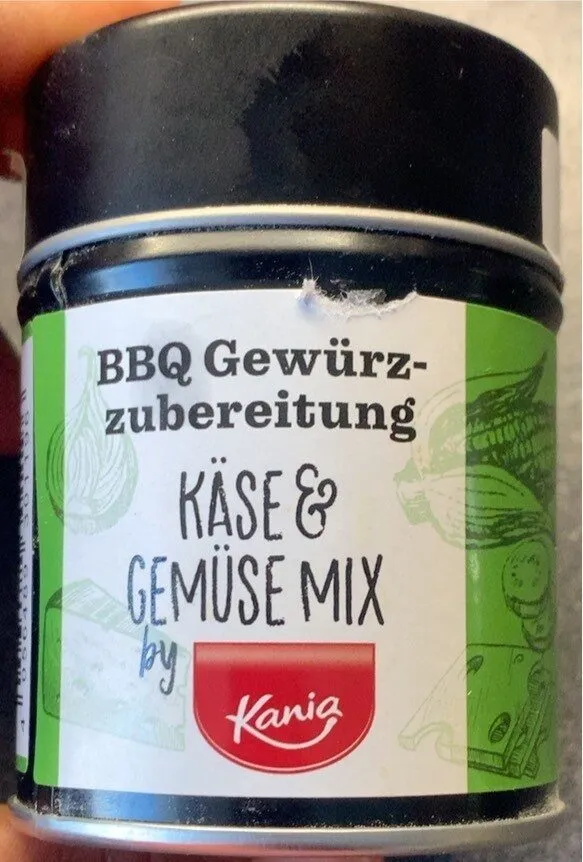 BBQ Gewürzzubereitung Käse & Gemüse Mix