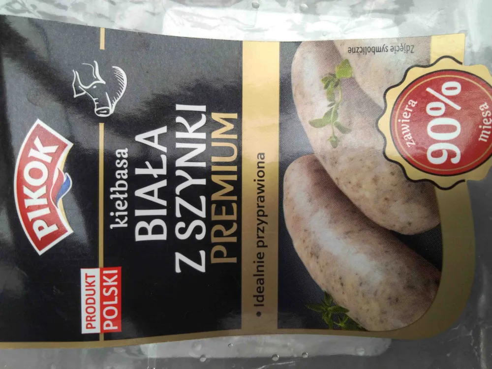 Kiełbasa biała z szynki