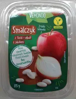 Smalczyk z fasoli i cebuli z jabłkiem