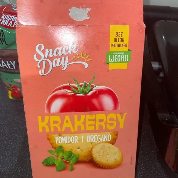 Pomidor i oregano  Krakersy
