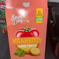 Pomidor i oregano  Krakersy