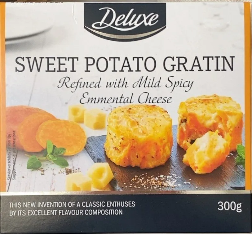 Sweet potato gratin