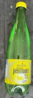 Eau pétillante citron