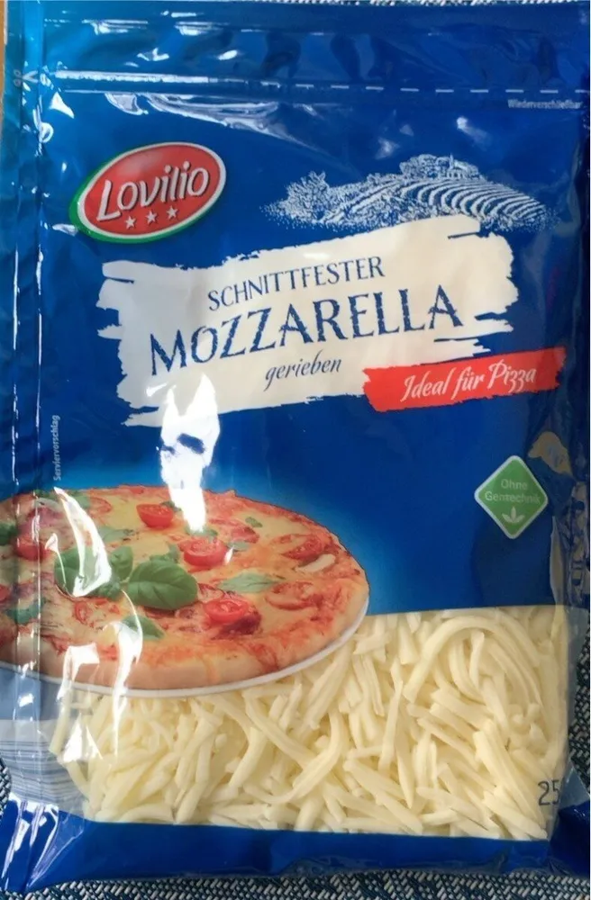 Reibekäse Mozzarella