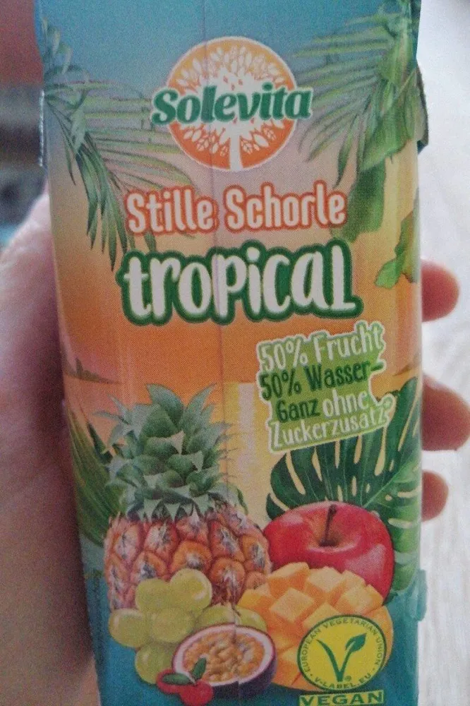 Stille Schorle tropical