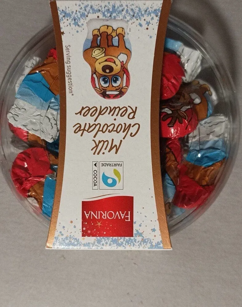 Milk chocolate reindeer