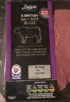 Salt Beef Slices
