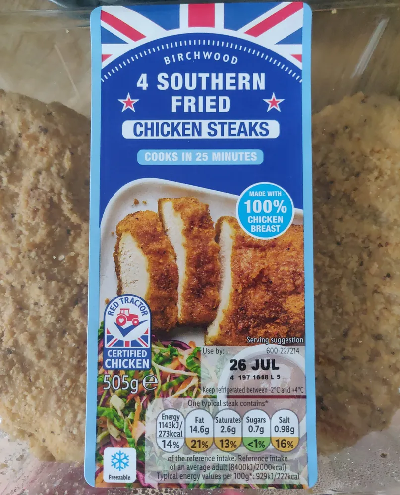 Southern Fried Chicken Steaks
