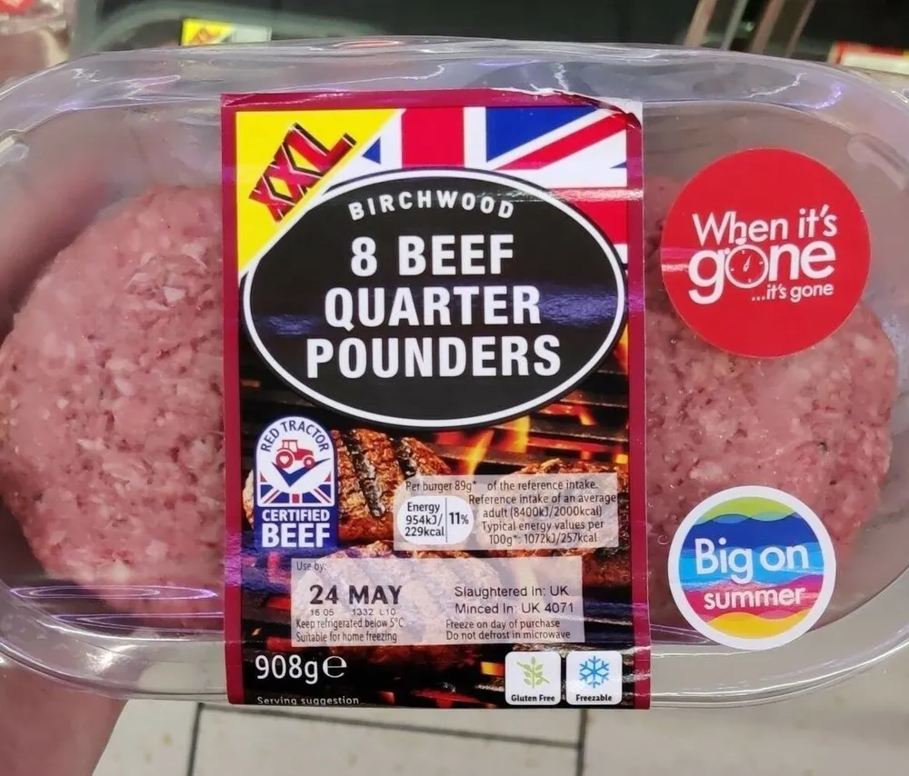 Beef Quarter Pounders