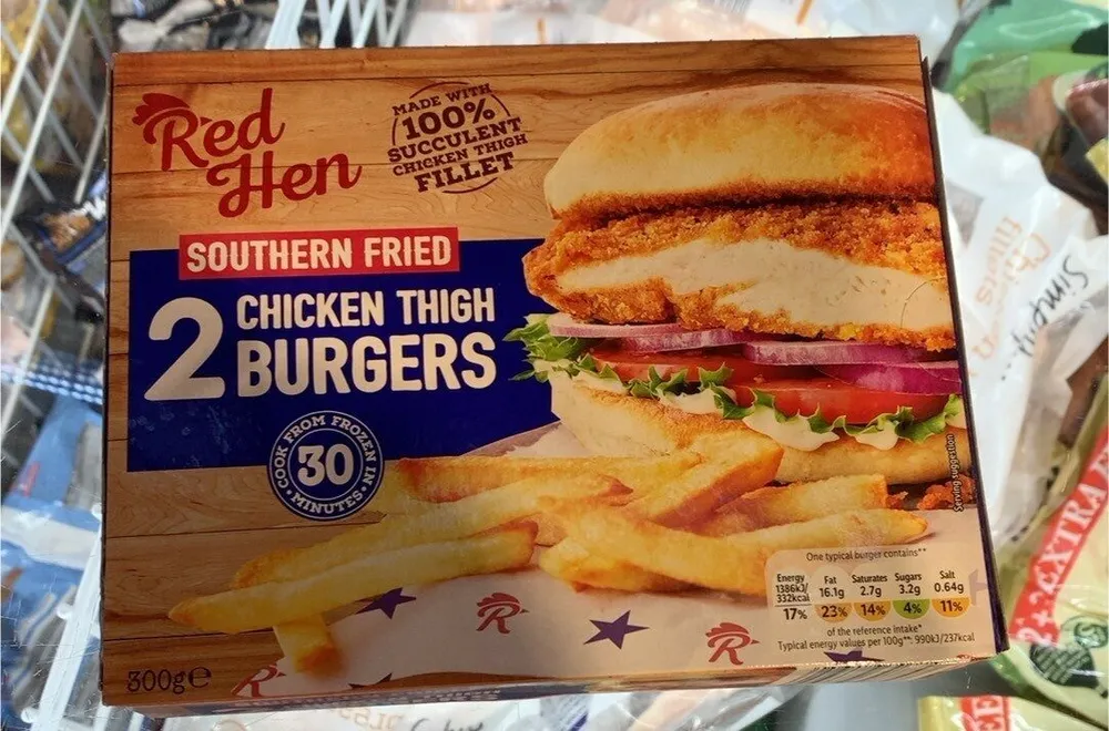 Chicken Thigh Burguers