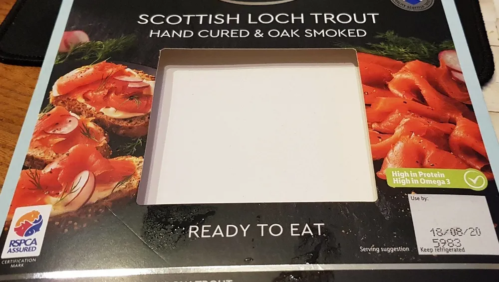 Smoked trout