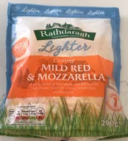 Lighter Grated Irish Red Cheese & Mozzarella